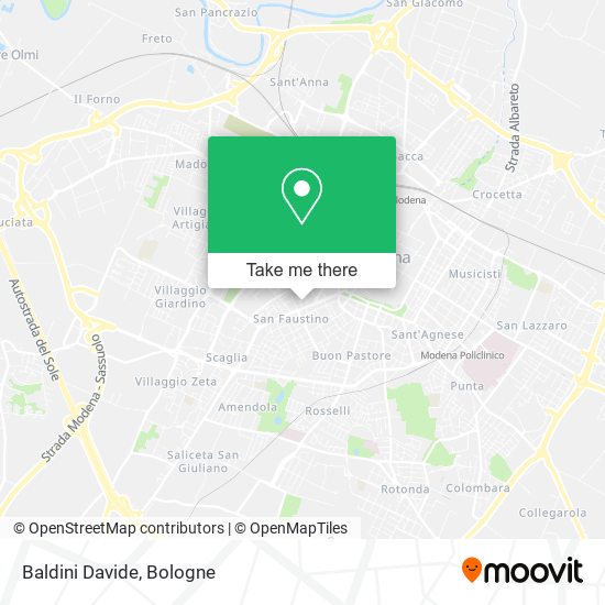 Baldini Davide map