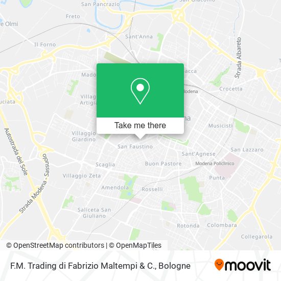 F.M. Trading di Fabrizio Maltempi & C. map