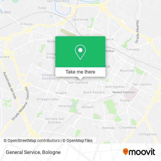 General Service map