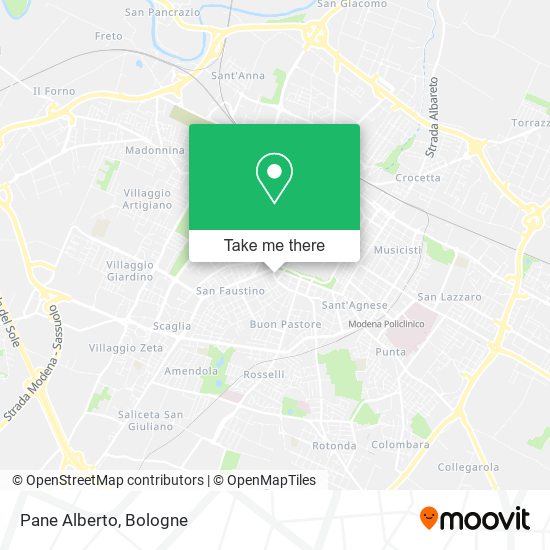 Pane Alberto map