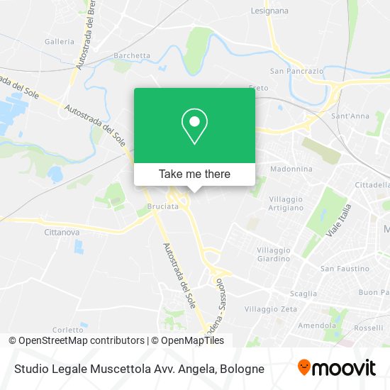 Studio Legale Muscettola Avv. Angela map