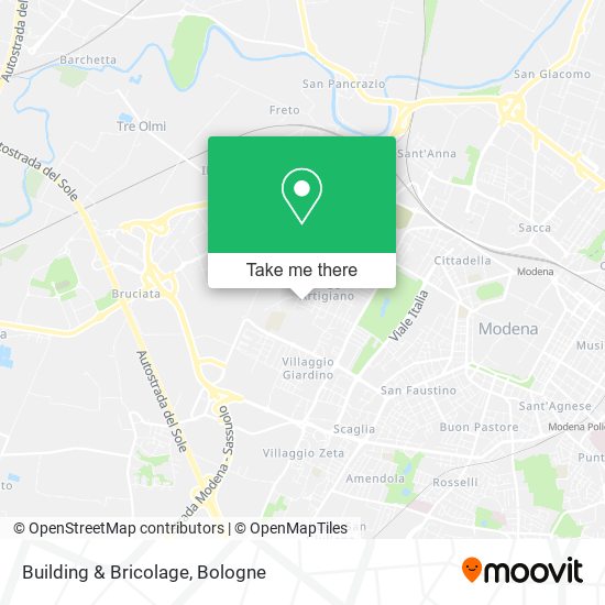 Building & Bricolage map