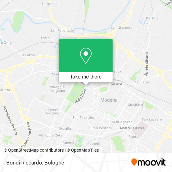 Bondi Riccardo map
