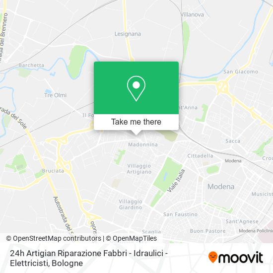 24h Artigian Riparazione Fabbri - Idraulici - Elettricisti map