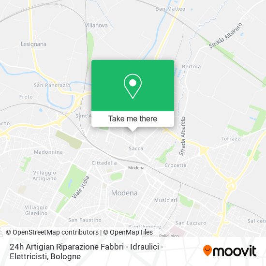 24h Artigian Riparazione Fabbri - Idraulici - Elettricisti map