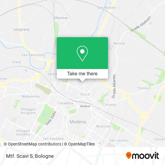 Mtf. Scavi S map