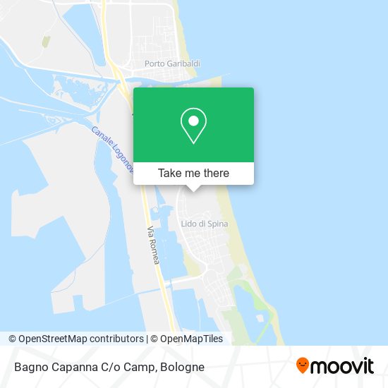 Bagno Capanna C/o Camp map