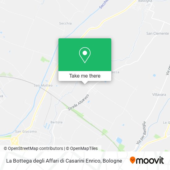 La Bottega degli Affari di Casarini Enrico map
