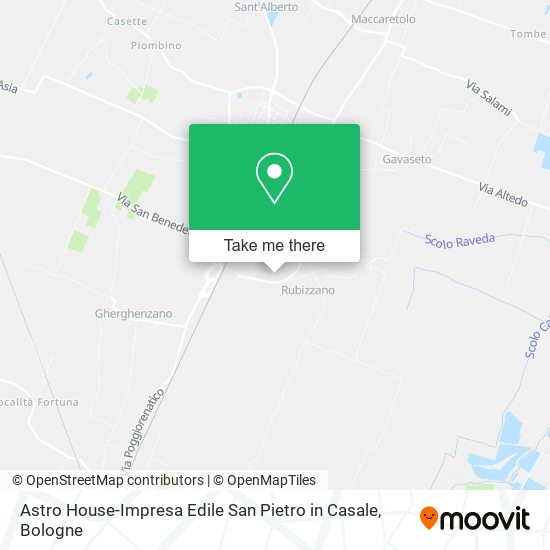 Astro House-Impresa Edile San Pietro in Casale map