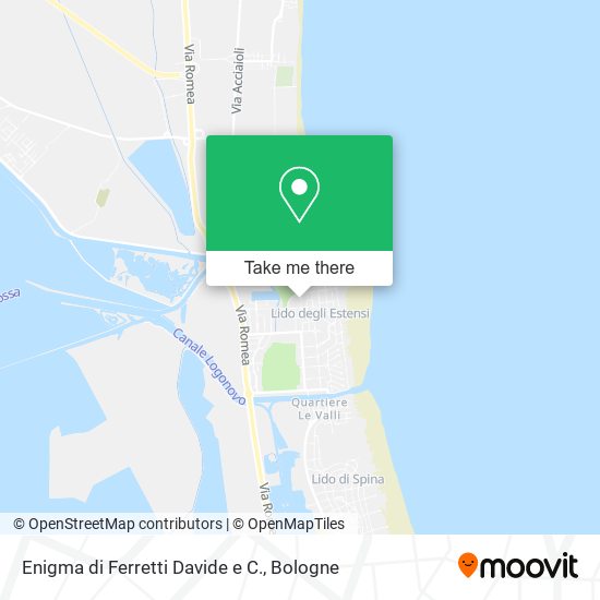 Enigma di Ferretti Davide e C. map