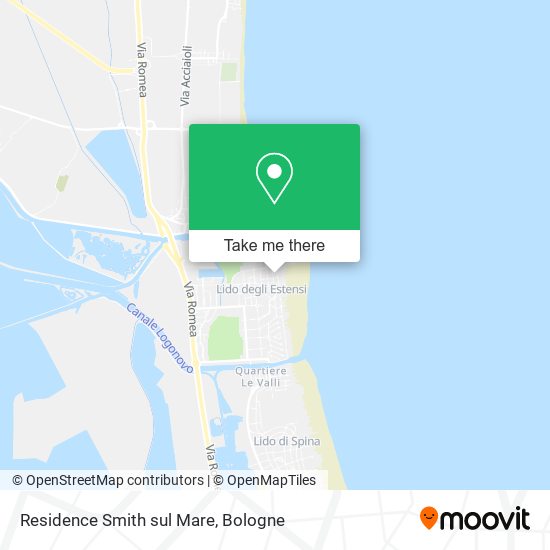 Residence Smith sul Mare map