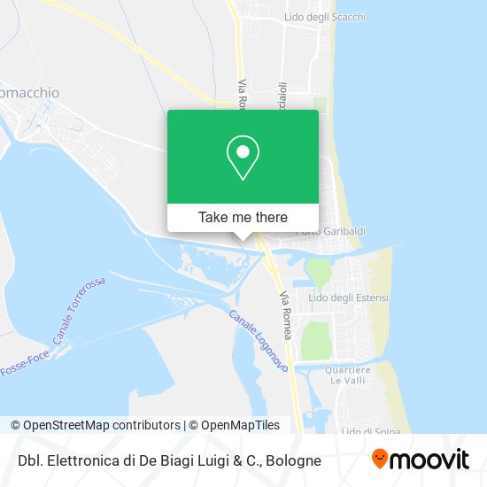 Dbl. Elettronica di De Biagi Luigi & C. map