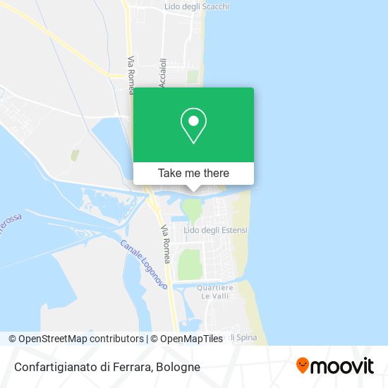 Confartigianato di Ferrara map