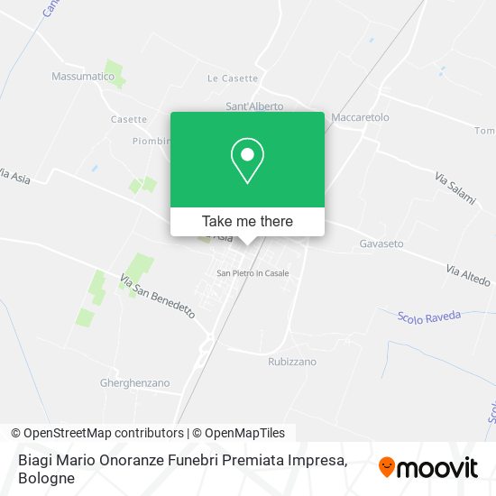 Biagi Mario Onoranze Funebri Premiata Impresa map