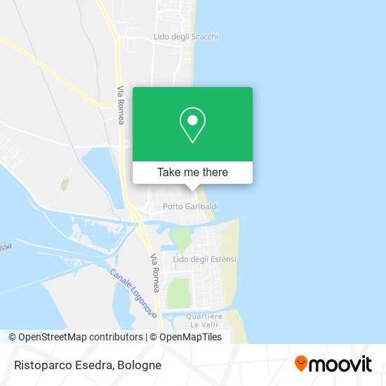 Ristoparco Esedra map