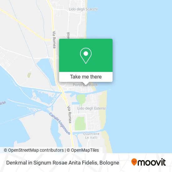 Denkmal in Signum Rosae Anita Fidelis map