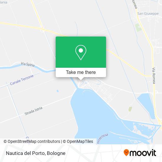 Nautica del Porto map