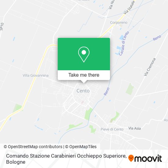 Comando Stazione Carabinieri Occhieppo Superiore map