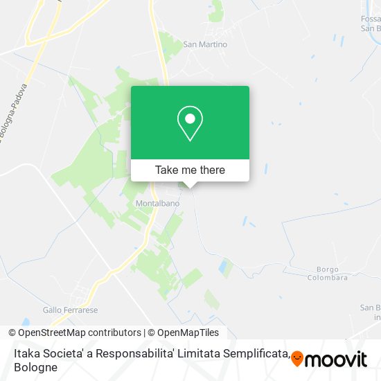Itaka Societa' a Responsabilita' Limitata Semplificata map