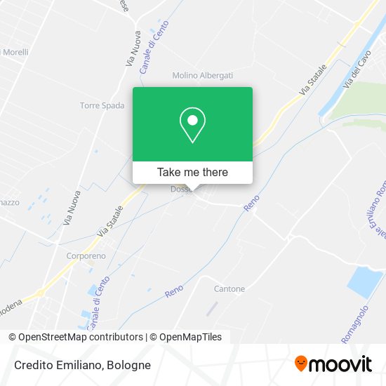 Credito Emiliano map