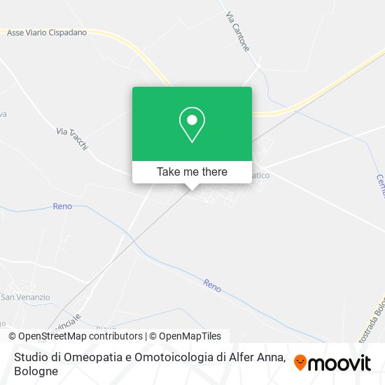 Studio di Omeopatia e Omotoicologia di Alfer Anna map