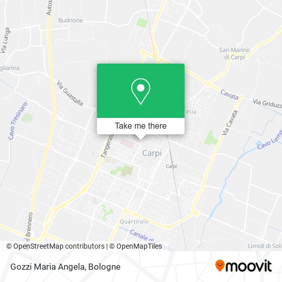 Gozzi Maria Angela map