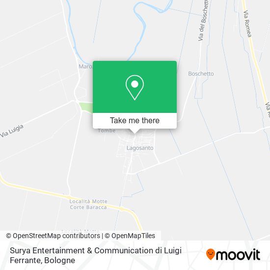 Surya Entertainment & Communication di Luigi Ferrante map