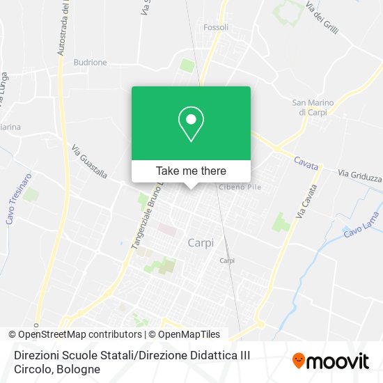 Direzioni Scuole Statali / Direzione Didattica III Circolo map