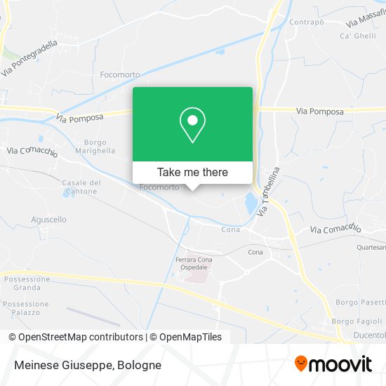 Meinese Giuseppe map