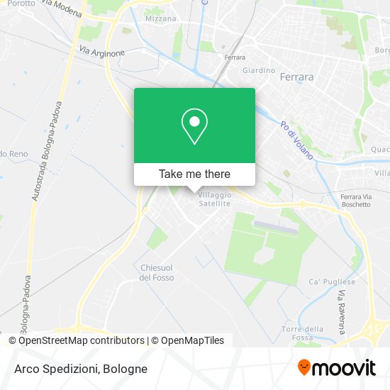Arco Spedizioni map