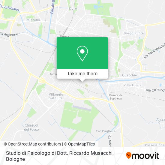 Studio di Psicologo di Dott. Riccardo Musacchi map