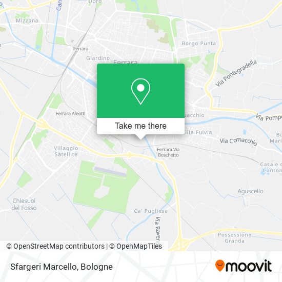 Sfargeri Marcello map