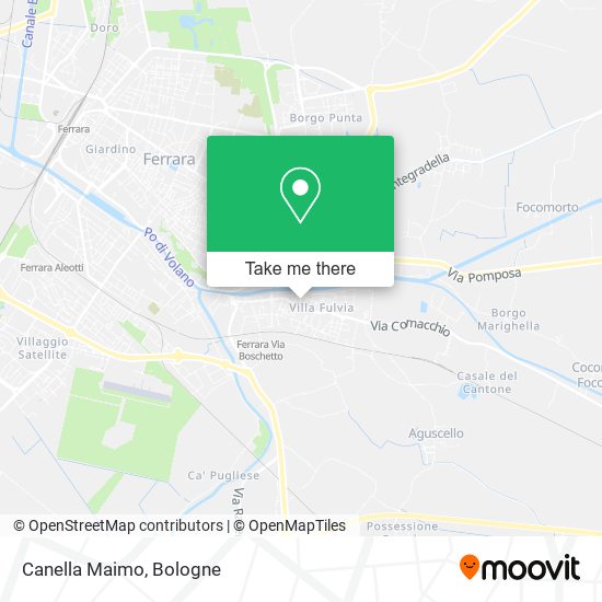 Canella Maimo map