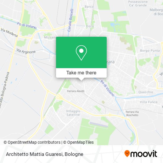 Architetto Mattia Guaresi map