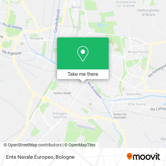 Ente Navale Europeo map
