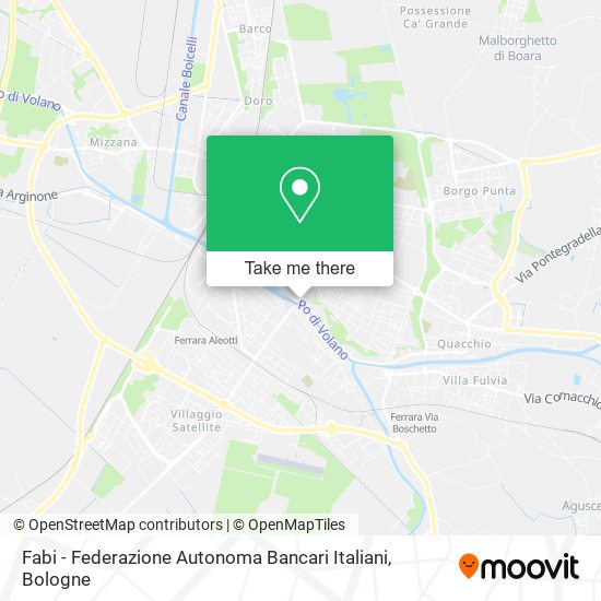Fabi - Federazione Autonoma Bancari Italiani map