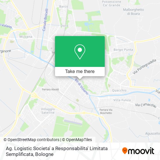 Ag. Logistic Societa' a Responsabilita' Limitata Semplificata map