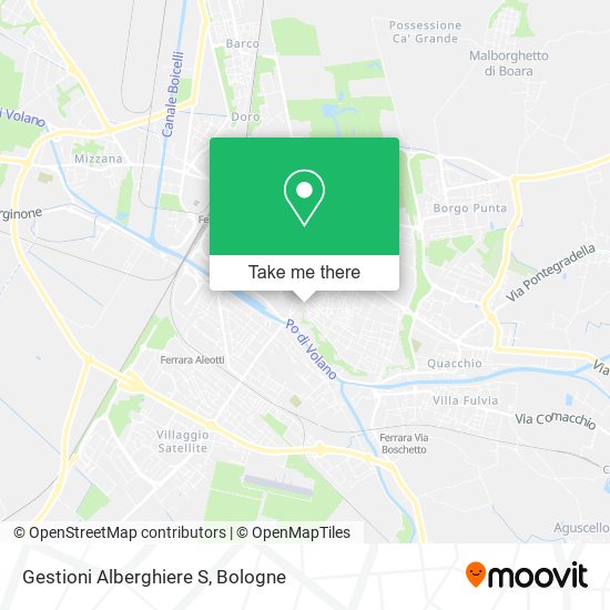 Gestioni Alberghiere S map