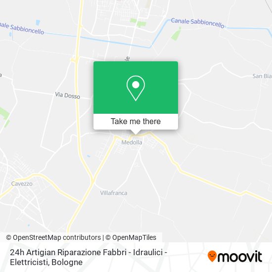 24h Artigian Riparazione Fabbri - Idraulici - Elettricisti map