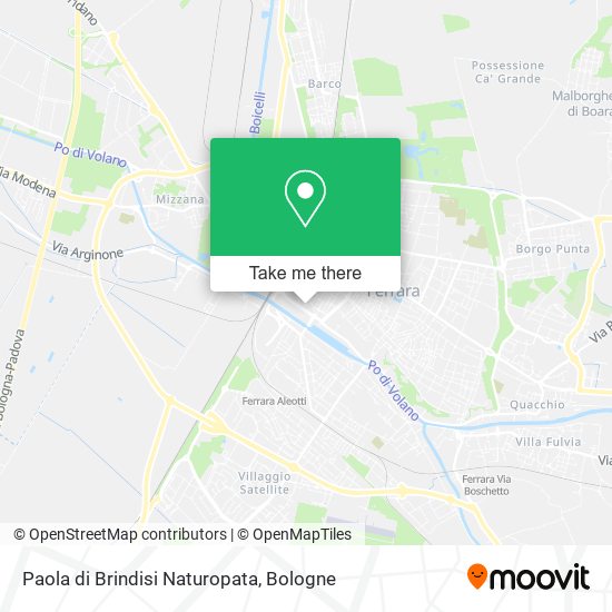 Paola di Brindisi Naturopata map