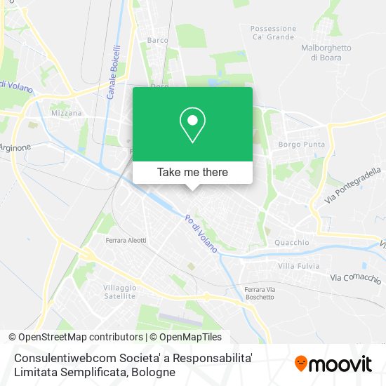 Consulentiwebcom Societa' a Responsabilita' Limitata Semplificata map