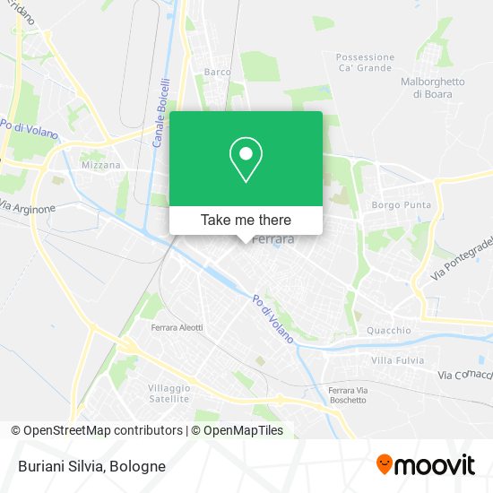 Buriani Silvia map