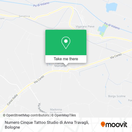Numero Cinque Tattoo Studio di Anna Travagli map