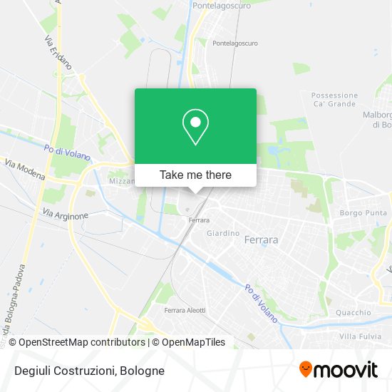 Degiuli Costruzioni map