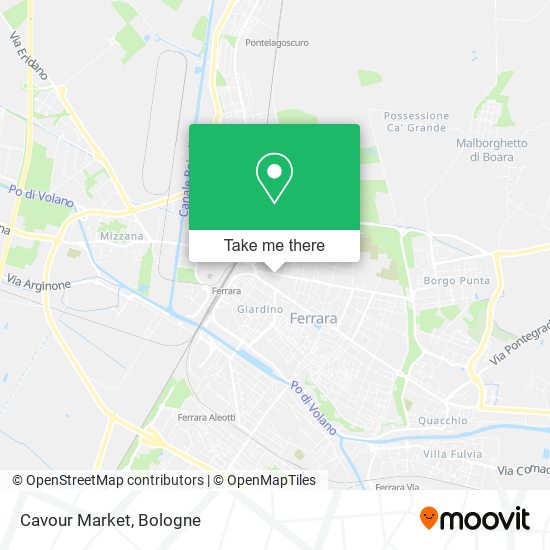 Cavour Market map