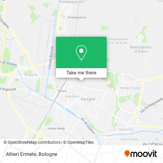 Altieri Ermete map