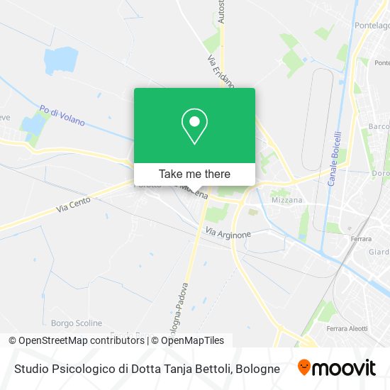 Studio Psicologico di Dotta Tanja Bettoli map