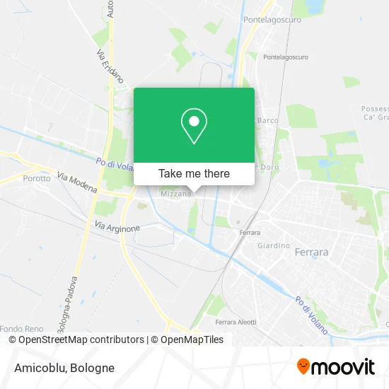 Amicoblu map