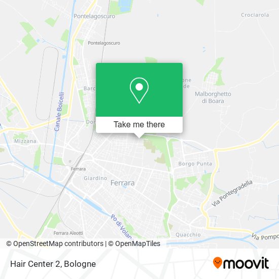 Hair Center 2 map