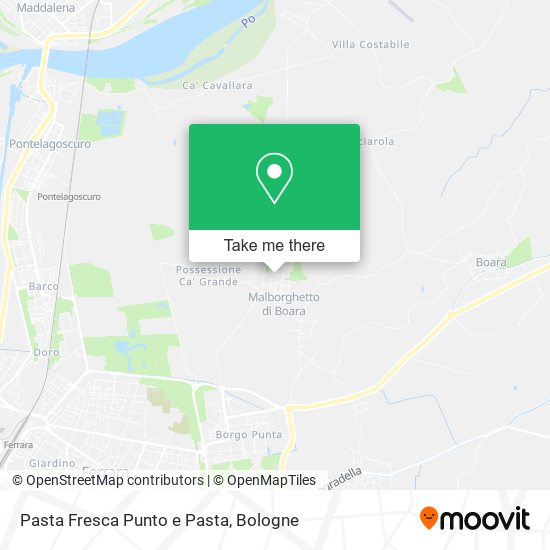 Pasta Fresca Punto e Pasta map